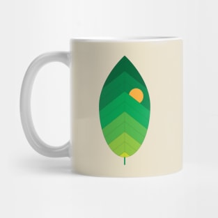 Leaf Landscape Mug